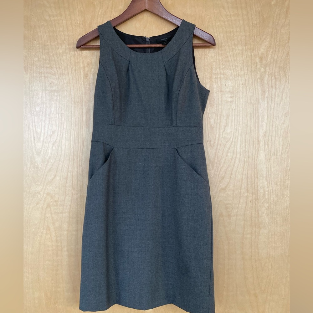 J Crew lightweight wool tank dress, size 0